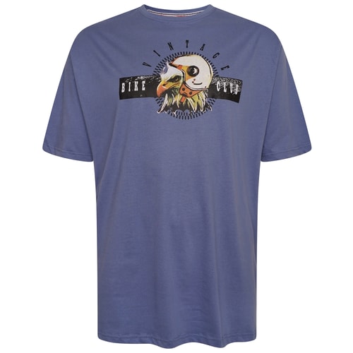 Cotton Valley Eagle Print T-Shirt Denim
